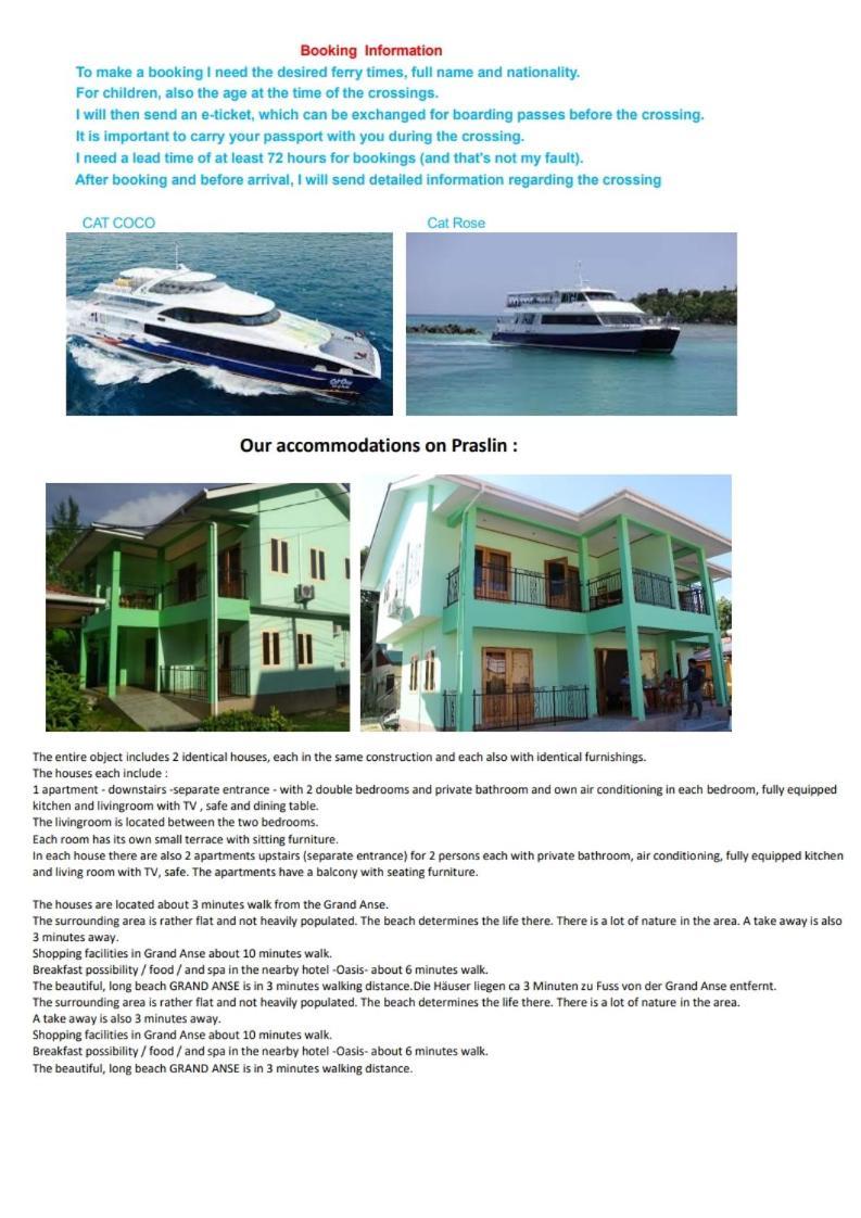 Korrine'S Cottage Horizon Beau Vallon  Exterior foto